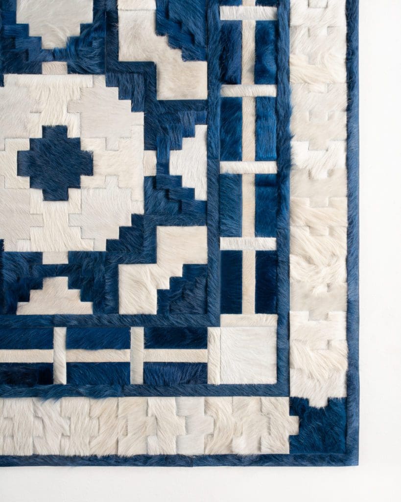 Crossroads offers "a departure from Early American quilting patterns." 