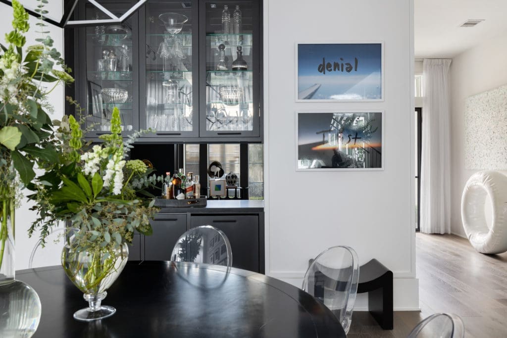 Dining room detail at 2028 Park Street. (Photo by Josh Gremillion)
