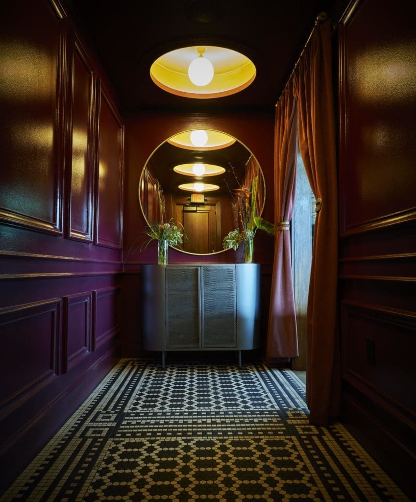 The entrance to the newest lounge in Dallas, the Clifton Club. (Photo by Jonathan Zizzo)