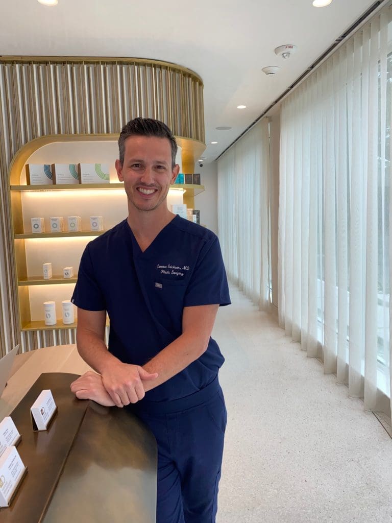 Plastic Surgeon Dr. Cameron Erickson heads cosmetic surgery at the newly opened Westlake Dermatology & Cosmetic Surgery River Oaks.