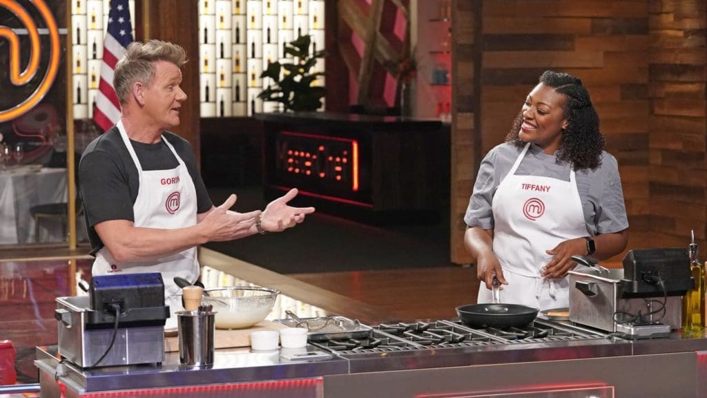 Dallas chef Tiffany Derry appears as a guest chef on Gordon Ramsay's "MasterChef" tonight on Fox. (Courtesy of Fox)