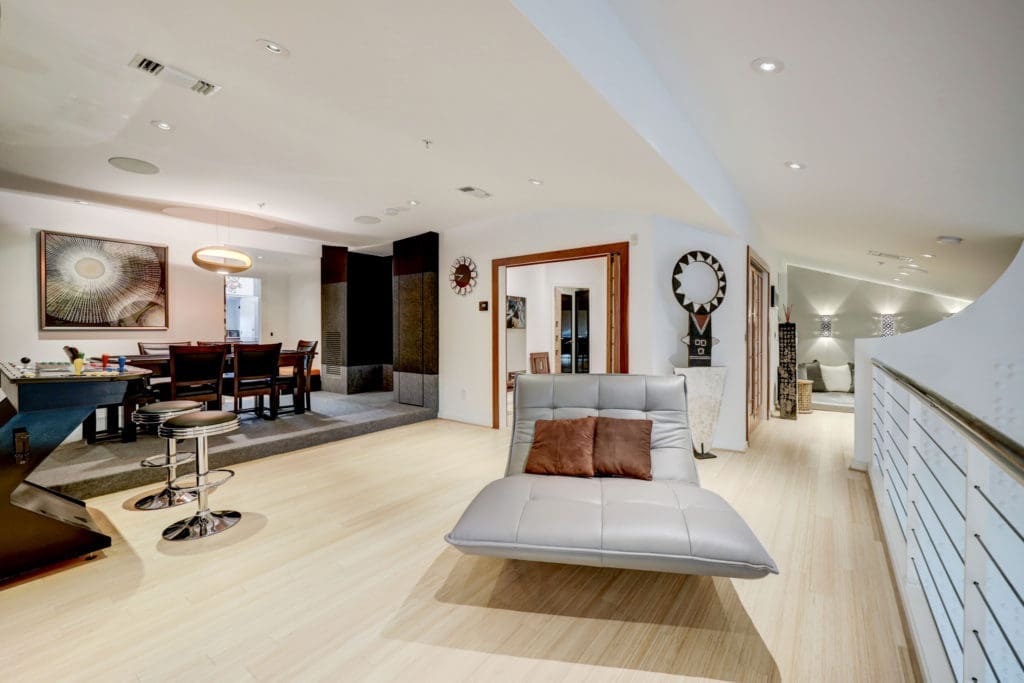 Second floor entertainment space at 102 Quitman. (Photo by TK Images)