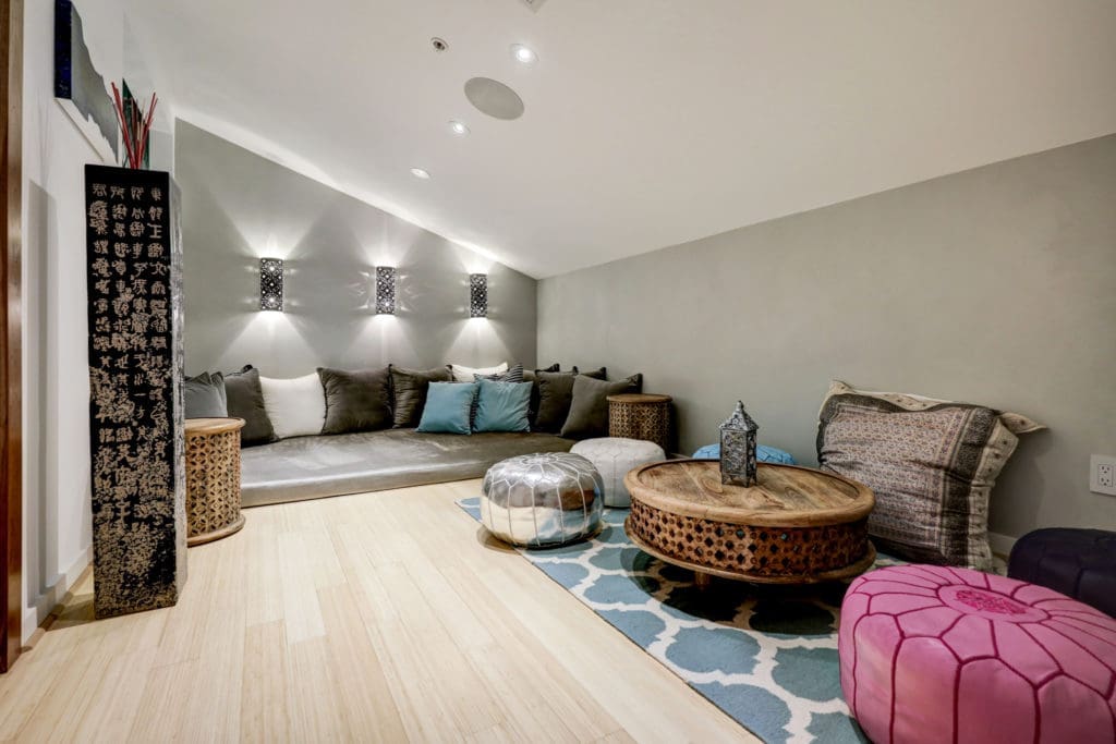 The meditation room at 102 Quitman. (Photo by TK Images)