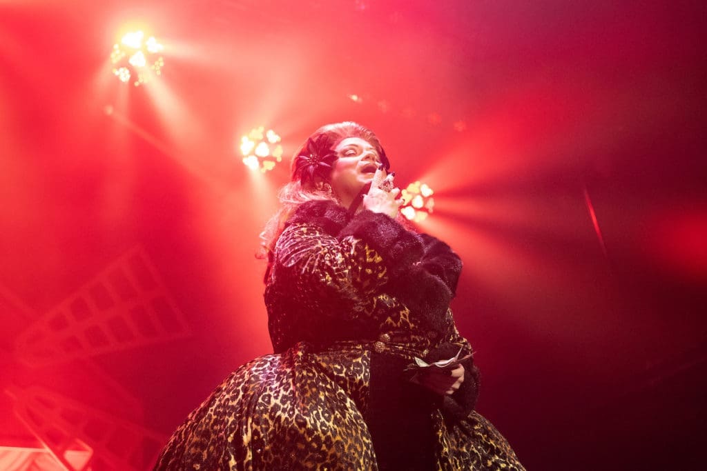 Supersized Drag Queen Show Makes This 20th Houston Anniversary Unforgettable — It’s a Moulin Rouge Night