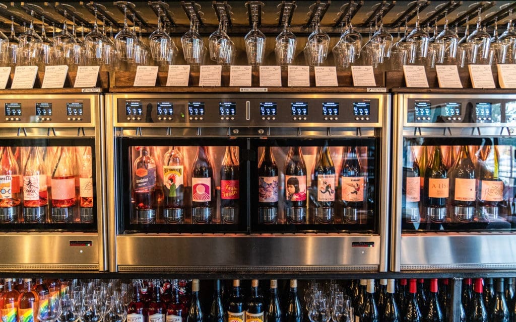 New Unique EaDo Wine Bar Brings 56 Self-Pour Varieties Every Day — Roots Fuses the Old and the High Tech