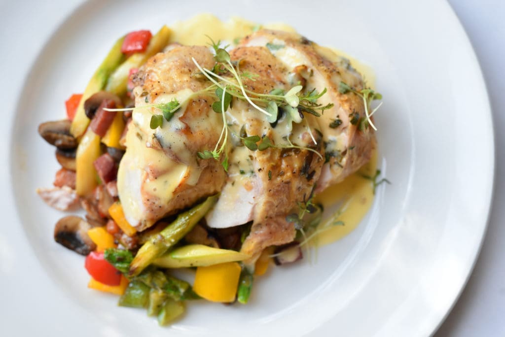 Brennan's Truffle Chicken Pontalba. Photo Kimberly Park.