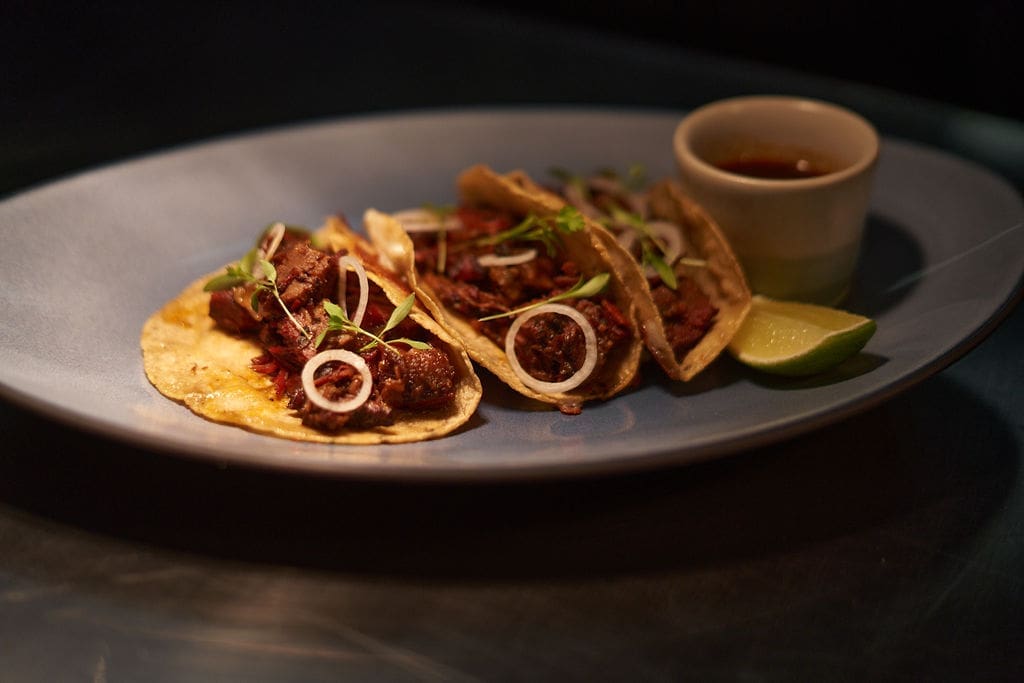 Smoked Brisket Birria Tacos (Photo by Studio Caribe)