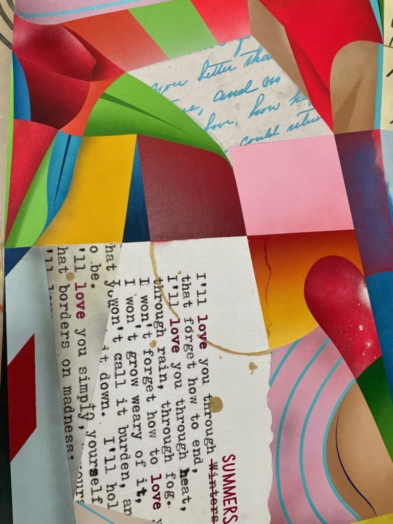 DUAL will donate 80% of the sale of his artwork to medical treatment for DJ Chicken George. (Courtesy DUAL.)