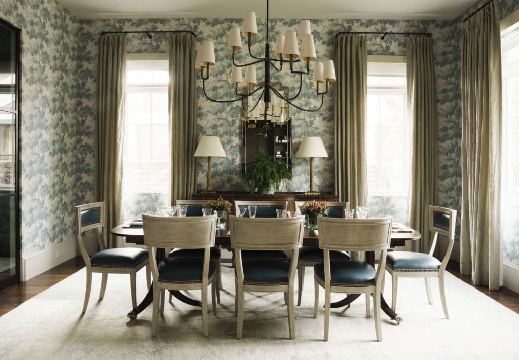 Stunning West University House Redo Shows Off the Power of Wallpaper and a Young Houston Couple’s Daring — Jewelry For the Home