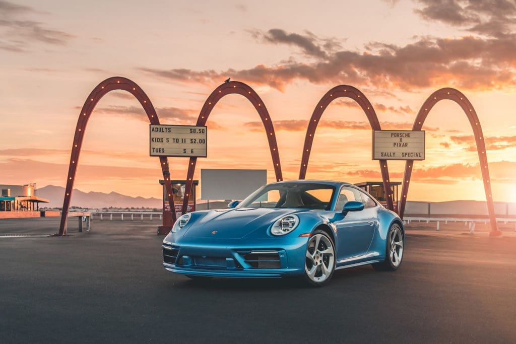 The Porsche 911 "Sally" Tribute is one of one car that sold for $3.6 million.