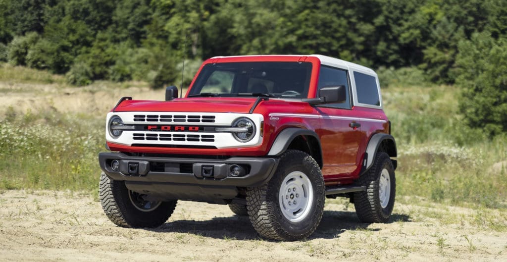 The Bronco Heritage Edition brings some serious throwback mystique.