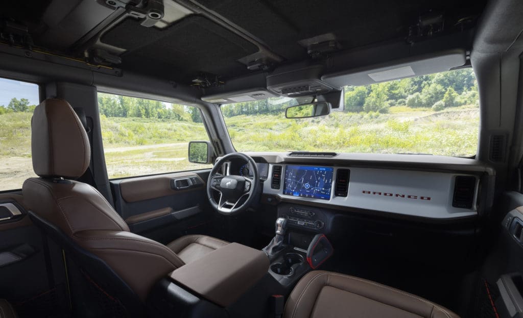 Get a look inside the Bronco Heritage Limited Edition, where old school meets comfort. 