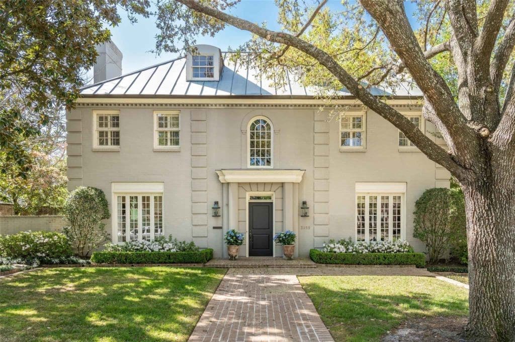 The 1930 neo-Regency home completely updated was among the most expansive homes sold in Houston in July.