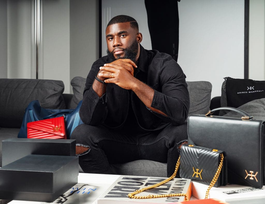 Marshall has always had a passion for design and fashion. (Photo by @vdm_photographer)