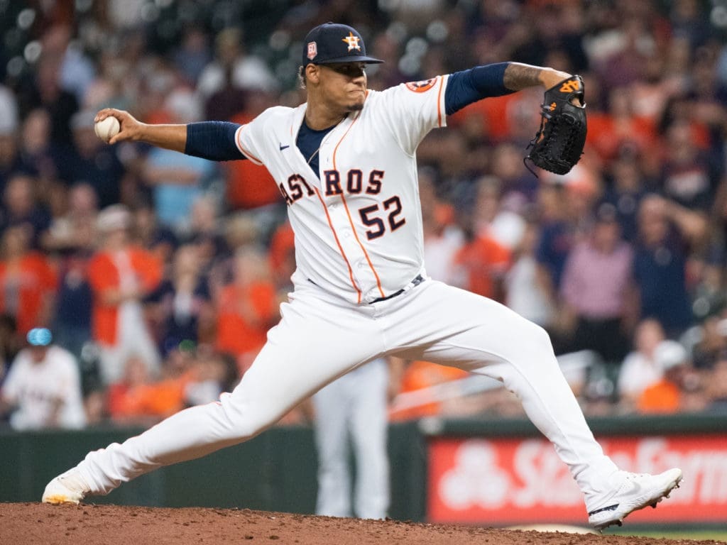 Bryan Abreu has strikeout stuff. Now he needs to harness it. (Photo by F. Carter Smith) 