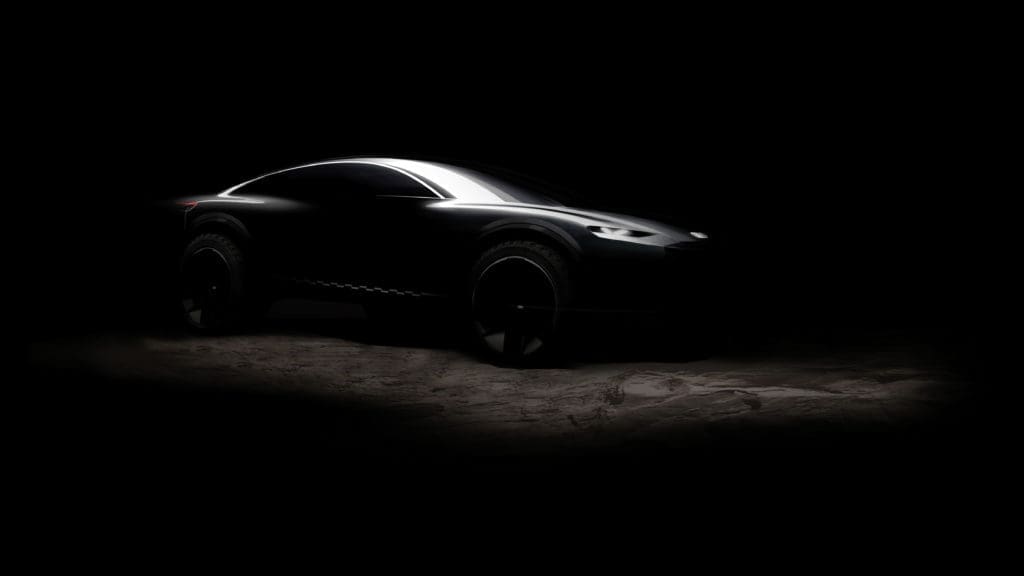 Audi kept it mysterious in Pebble Beach.