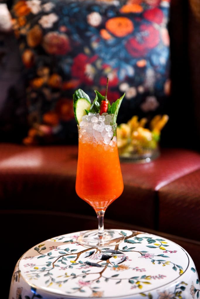 Bar Eden is a chic new bar with tropical vibes. (Photo by Adriana Herrera)