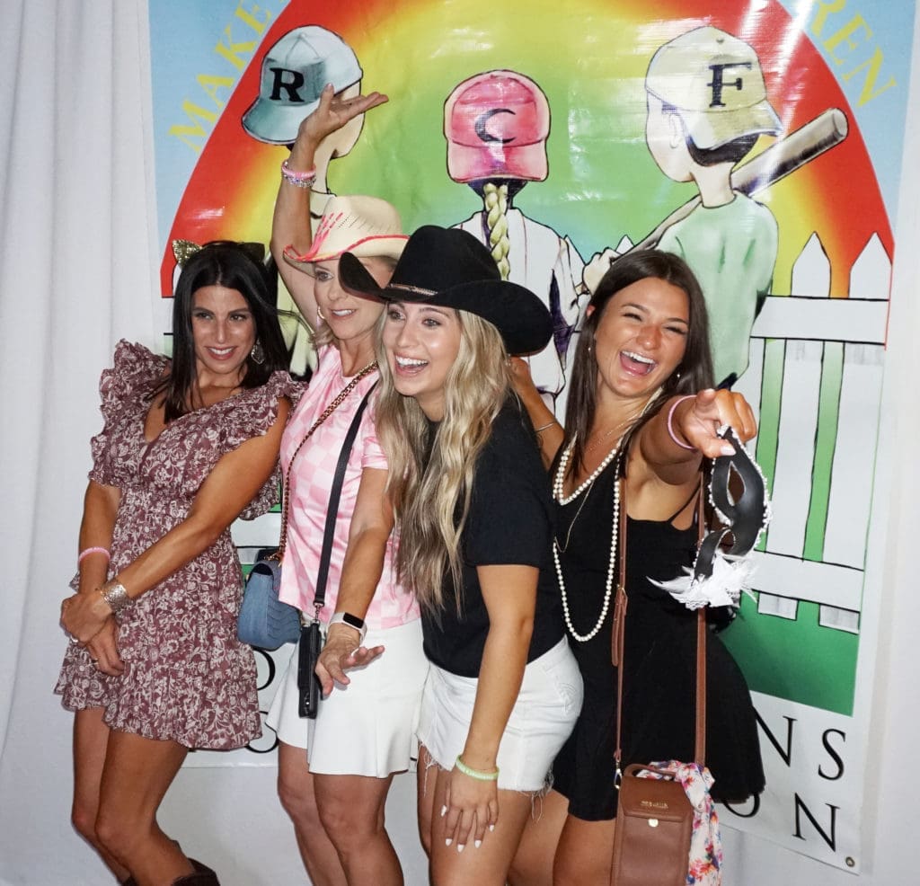 Gina D'Agostino, Debbie Clemens, Dani Cuteri, Bailey Vandomelen at Roger Clemens' 60th anniversary birthday celebration at The Rustic. (Mark Pavlovich Photography) (Photo by Mark Pavlovich Photography)