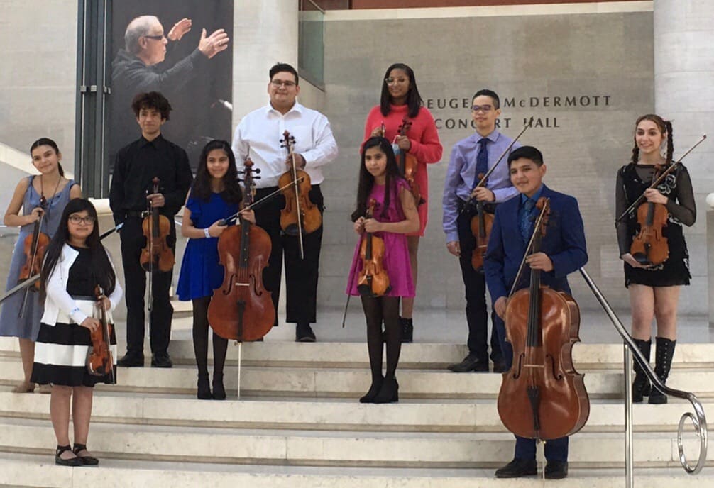 Young Strings is one of the programs benefiting from the funds raised.