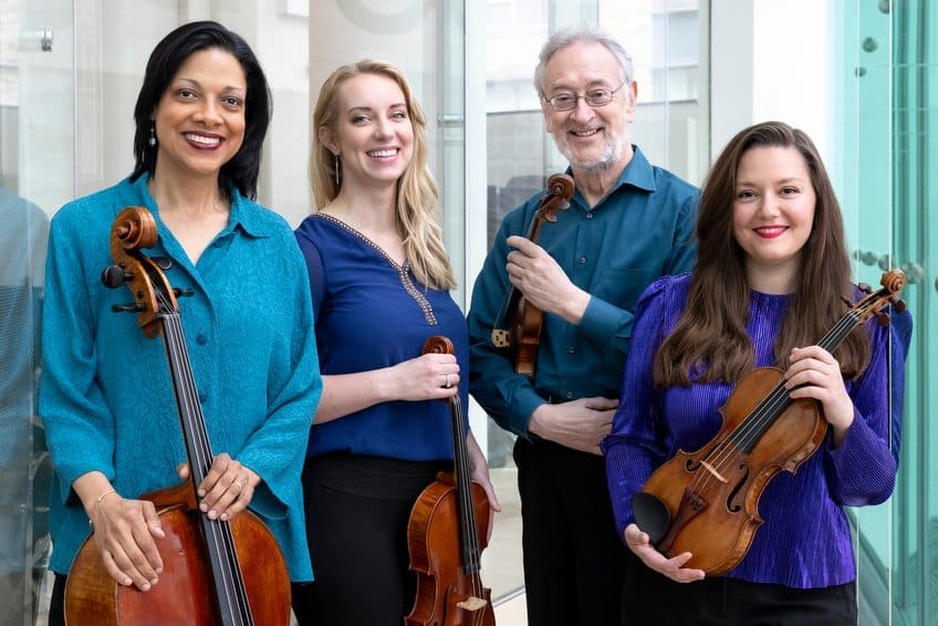 Da Camera includes the Juilliard String Quartet in its Houston Theater Week offering. (Photo by Erin Baiano)