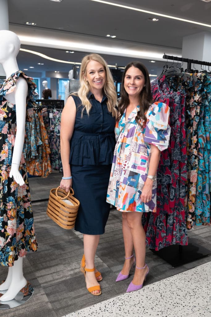 Devon Carter, Brittany Meisner at the Dress for Success Women of Wardrobe Summer Soirée at Tootsies. (Photo by Daniel Ortiz)