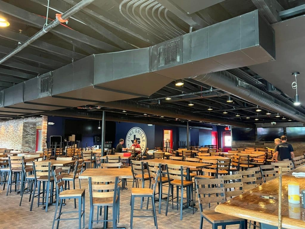 de the burger and brisket haven, known as Jon's Grille. 