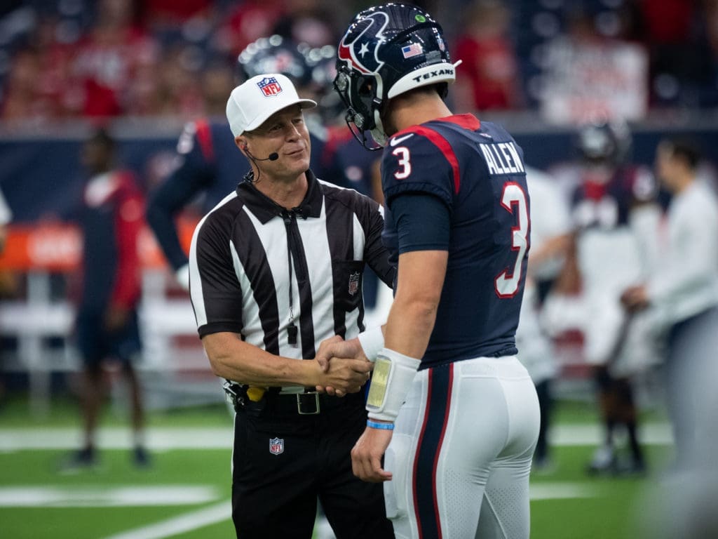 Former UH quarterback Kyle Allen will be the Texans backup quarterback.. (Photo by F. Carter Smith)