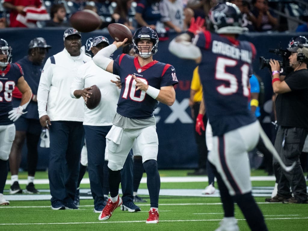 Davis Mills must prove he can be an accurate quarterback when it matters most. (Photo by F. Carter Smith)