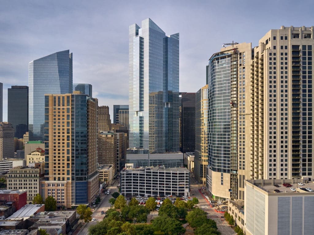 Downtown Houston to be Forever Changed by New Hines District —  These Connected Towers Aren’t a Marketing Gimmick But a Real Sea Shift