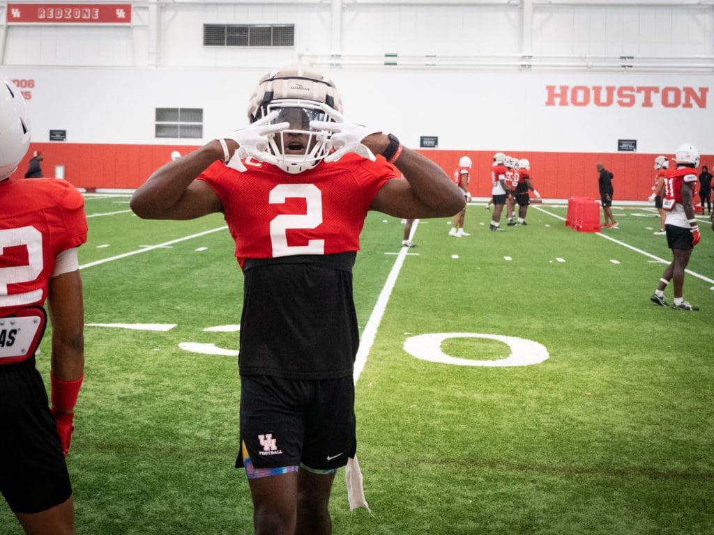 UH safety Gervarrius Owens knows how to make big plays. (Photo by F. Carter Smith)