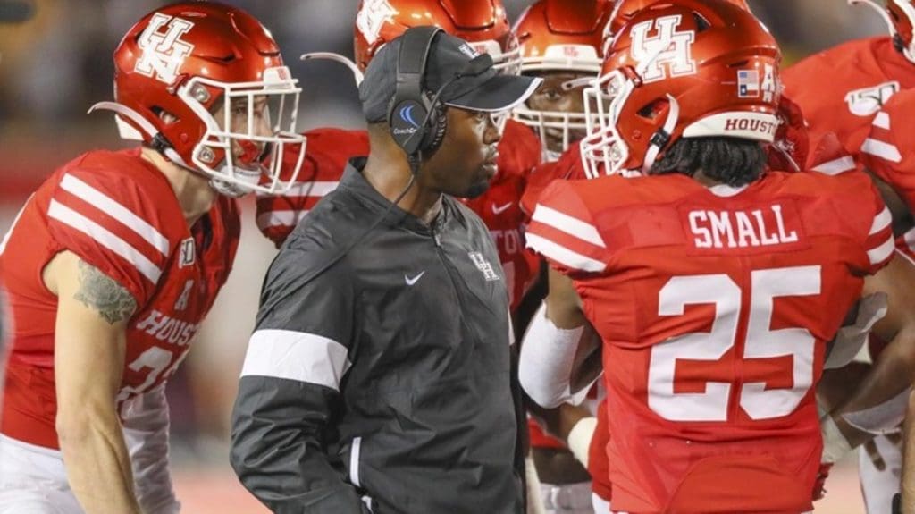 Doug Belk gives the University of Houston defense an identity — and a plan.