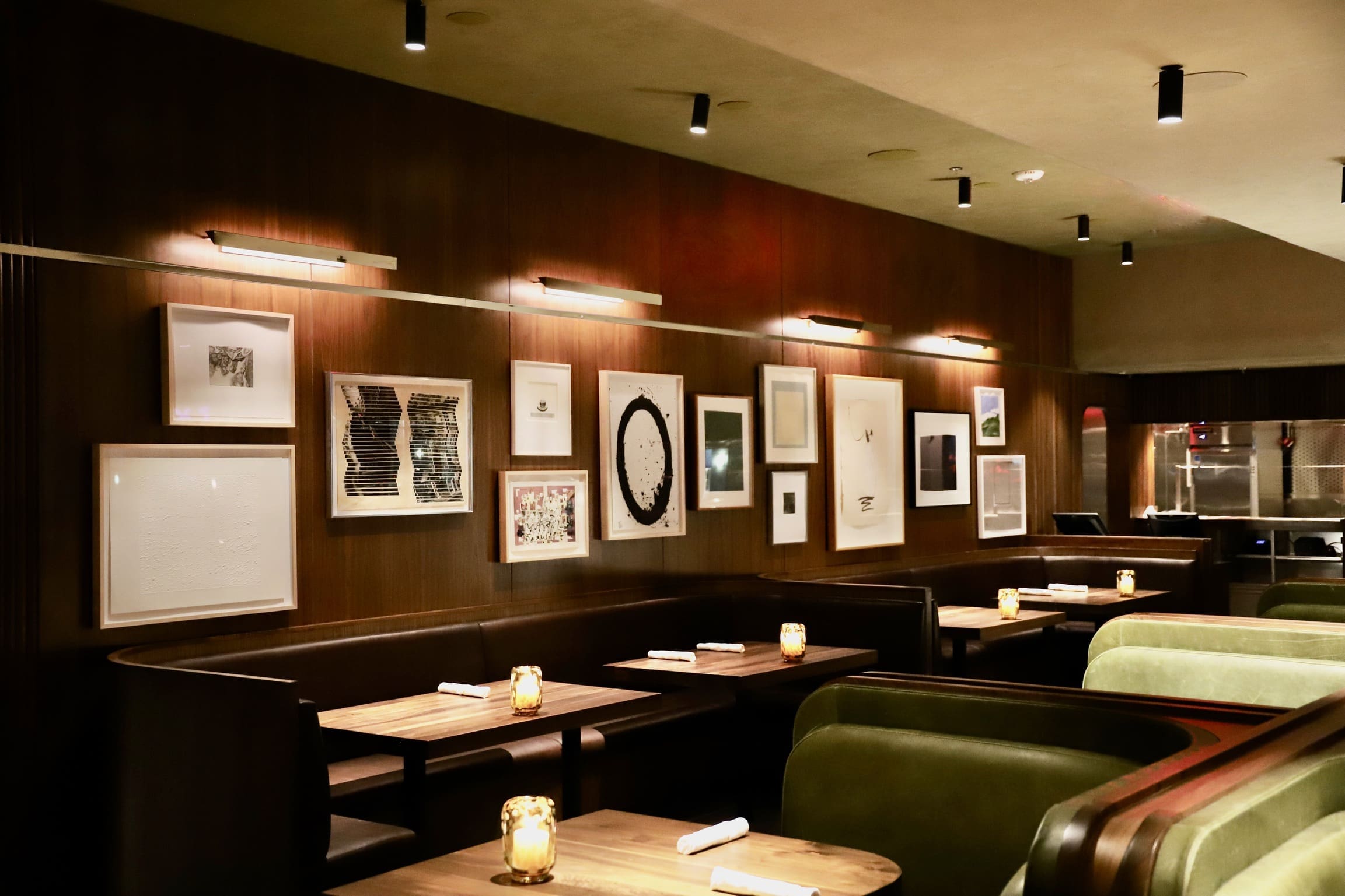 il Bracco Post Oak Interior Gallery Wall (Photo by Photos Courtesy of il Bracco)