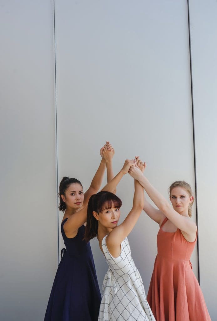 "Three Portraits," choreographed by Alexandra Farber, is inspired by and presented in tandem with "Women Painting Women" at The Modern Art Museum of Fort Worth. (photo by Joe Johnson)