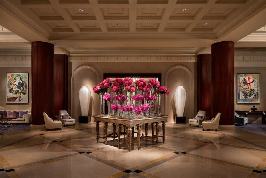 The Ritz-Carlton, Dallas' lobby is absolutely stunning. (Courtesy)