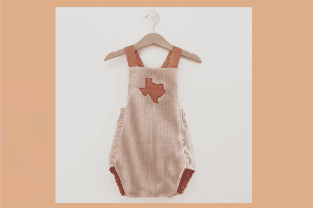 Texas Love Reversible Bubble by Classic Childhood, $45
