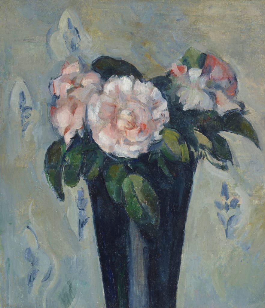 Paul Cezanne's "Le vase bleu sombre"