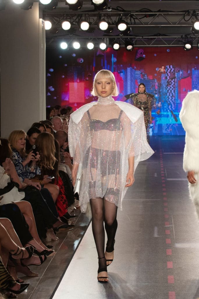 Sheer look ((Photography by Tamytha Cameron)