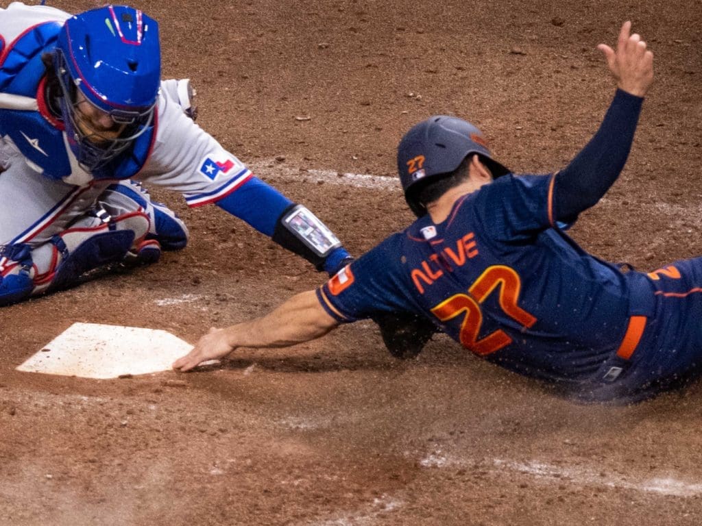 Jose Altuve's hustle and heart still drives these Astros in many ways. (Photo by F. Carter Smith)