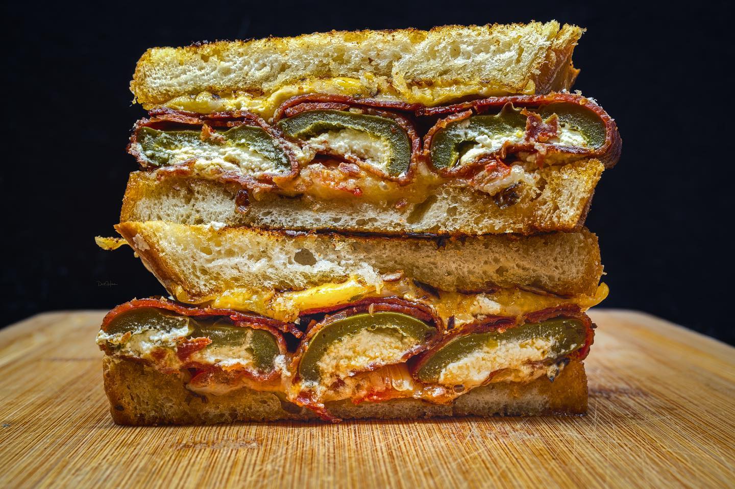 Boozie’s – Chef David Hollister’s fantastical sandwich creations include his newest jalapeno popper melt.