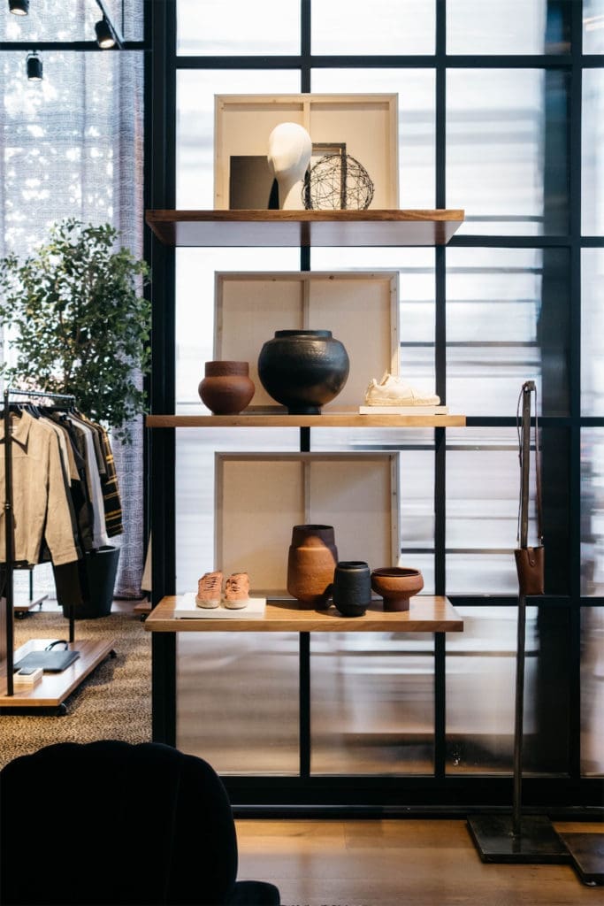 Home decor brands at The Conservatory in Houston include Georg Jensen, Saved Cashmere, and Phaidon books.  (Photo by Caroline Fontenot)