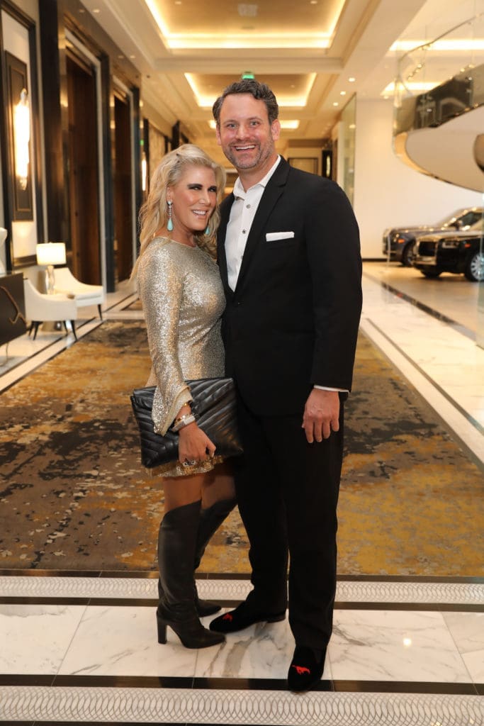 Courtney Hopson, Trent Hrncir at the Houston PetSet 'Fierce & Fabulous Soirée' (Photo by Priscilla Dickson)