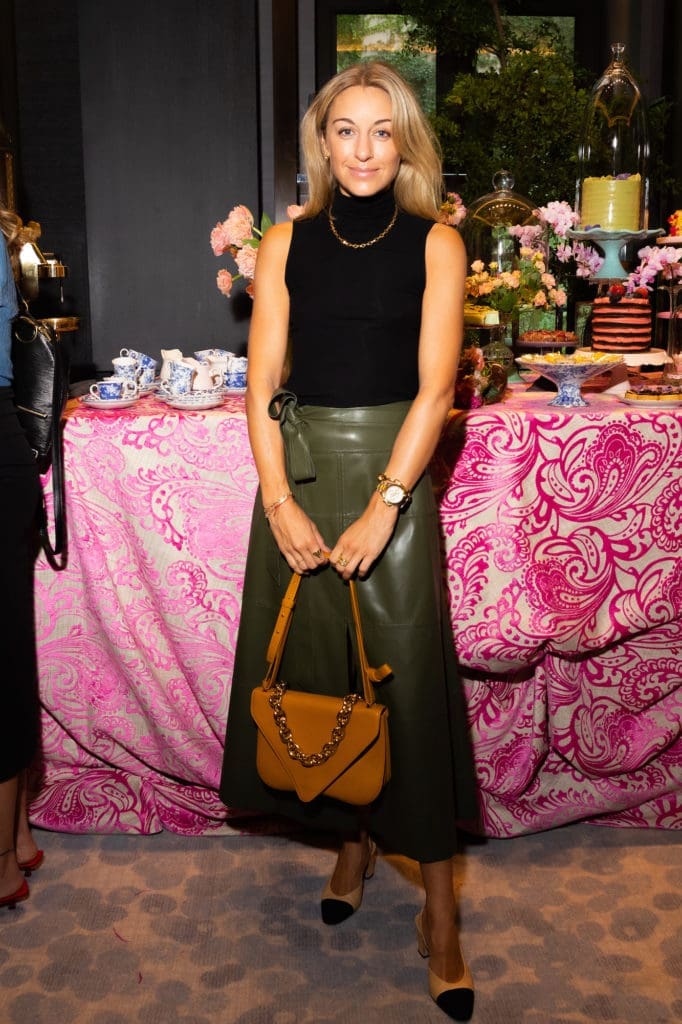 Alice Collective founder Dria Murphy at the Vogue Vanguard breakfast at the Four Seasons Hotel New York Downtown (Photo by Jason Sean Weiss/BFA.com. )