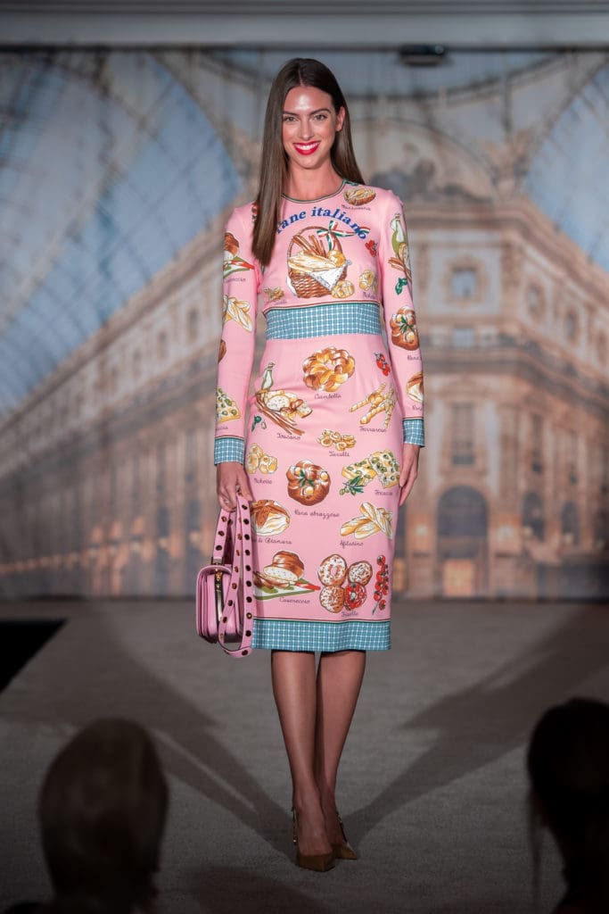 Italian fashions from Neiman Marcus on the runway at the Italian Cultural & Community Center Luncheon at River Oaks Country Club  (Photo by Michelle Watson)