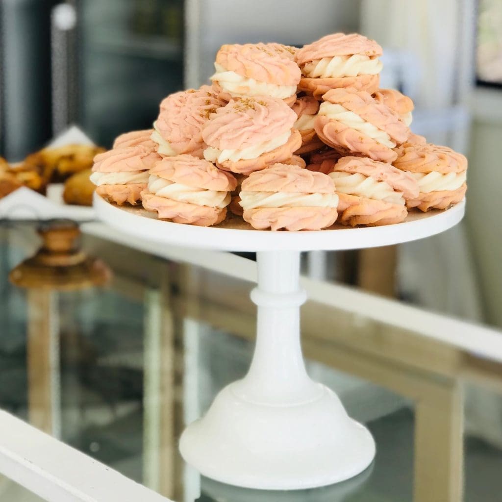 Sparkle Sandwich Cookies are a crowd pleasing treat at Hurley House.