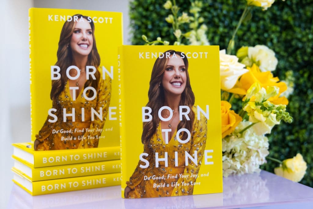 Kendra Scott's book, 'Born to Shine'  (Photo by Shannon O’Hara)
