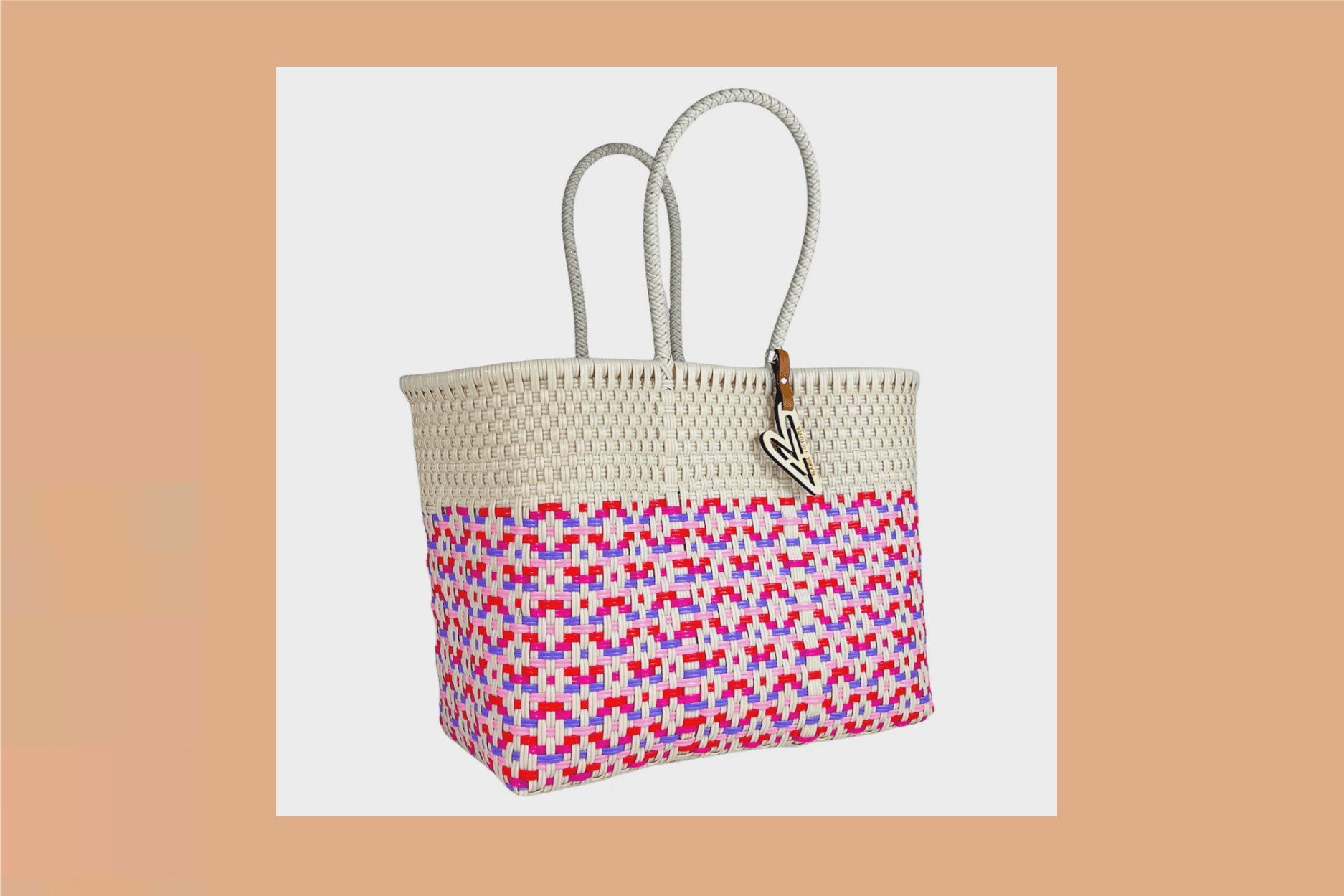 Maria Victoria | Multicolor Pattern Women’s Tote Bag, $60