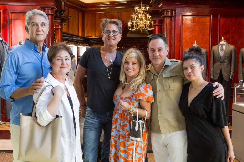 Mike and Deborah Casey, Niven Morgan, Leisa Street, Tyler Casey, Jazmin Casey (Photography by Hal Samples) 