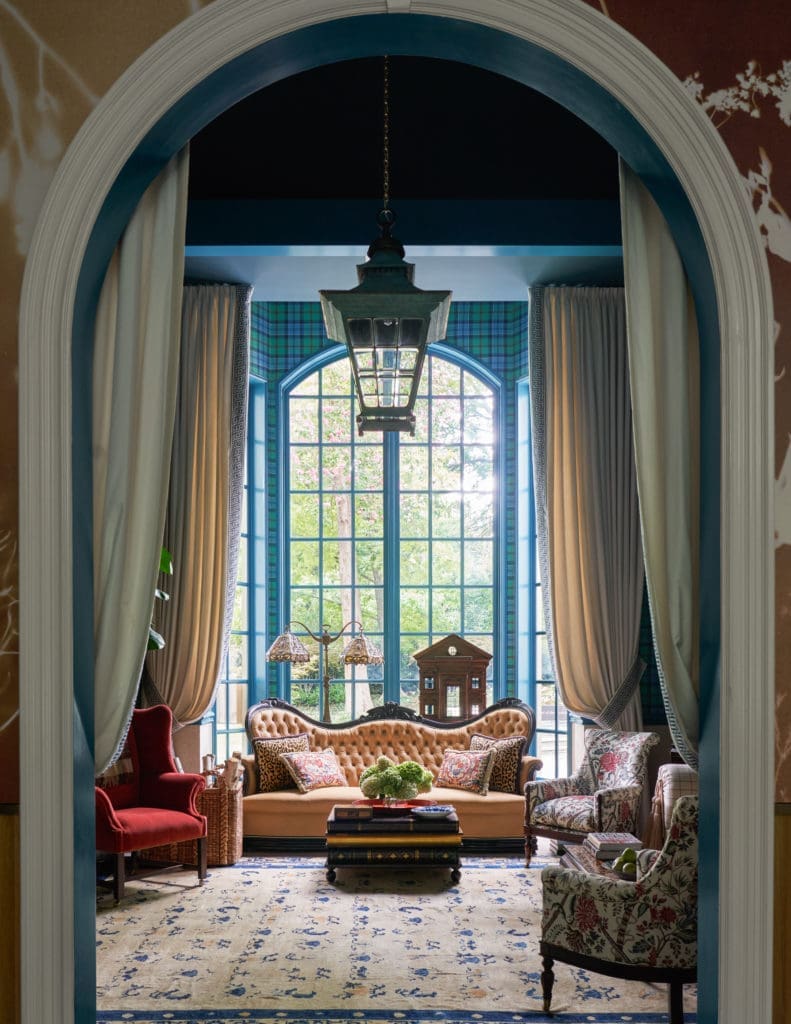 A classic American Country House Study by Anthony Baratta (Photo by Nathan Schroder)