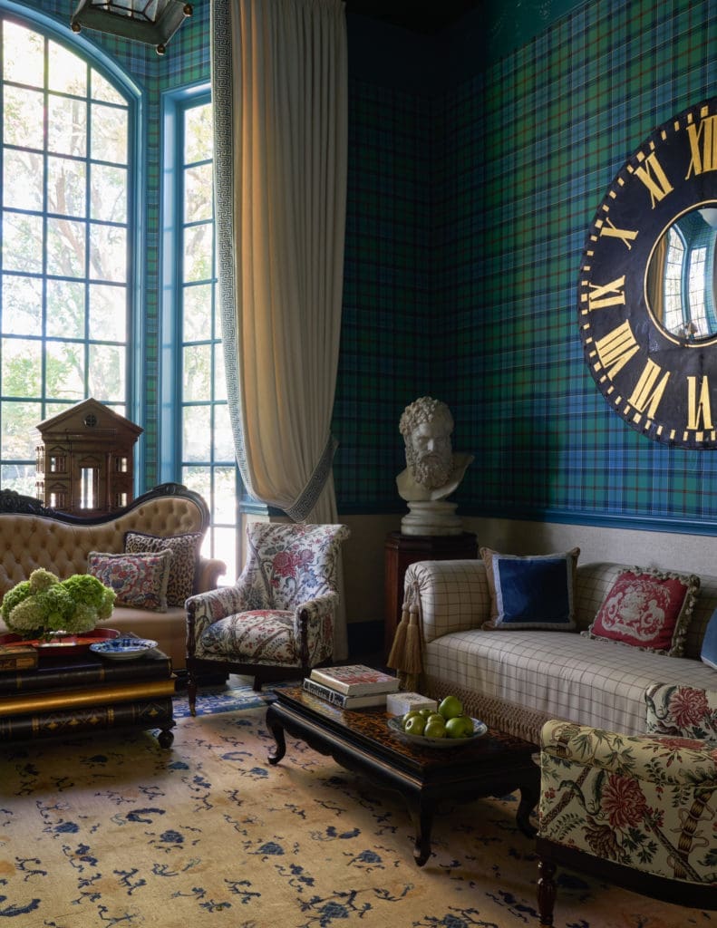 A classic American American Country House Study by Anthony Baratta (Photo by Nathan Schroder)