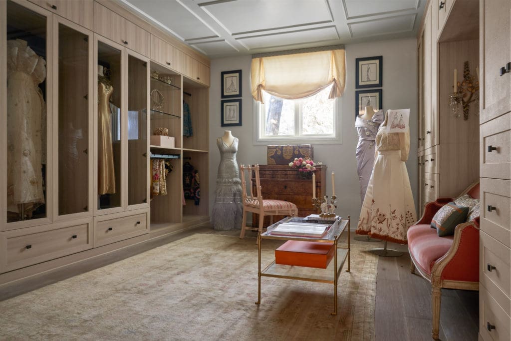 The unabashed luxury of the belle époque informed the Woman's Sitting Room by Schooler Kellogg. (Photo Nathan Schroder)